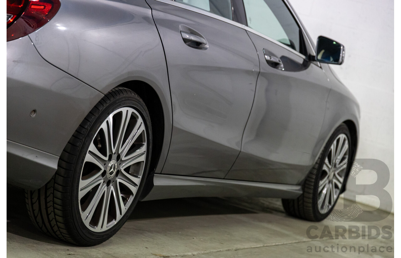 09/2018 Mercedes-Benz CLA 200 (FWD) 117 MY18.5 4d Coupe Mountain Grey Metallic Turbo 1.6L