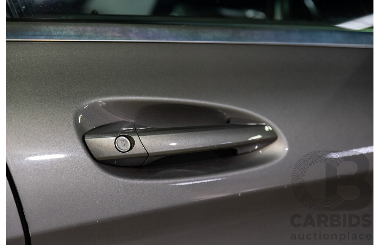 09/2018 Mercedes-Benz CLA 200 (FWD) 117 MY18.5 4d Coupe Mountain Grey Metallic Turbo 1.6L