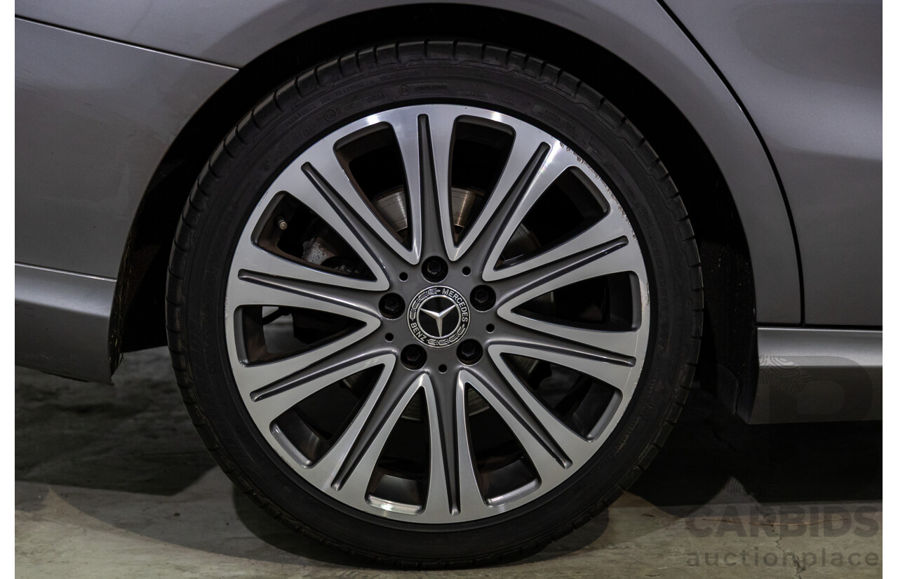 09/2018 Mercedes-Benz CLA 200 (FWD) 117 MY18.5 4d Coupe Mountain Grey Metallic Turbo 1.6L