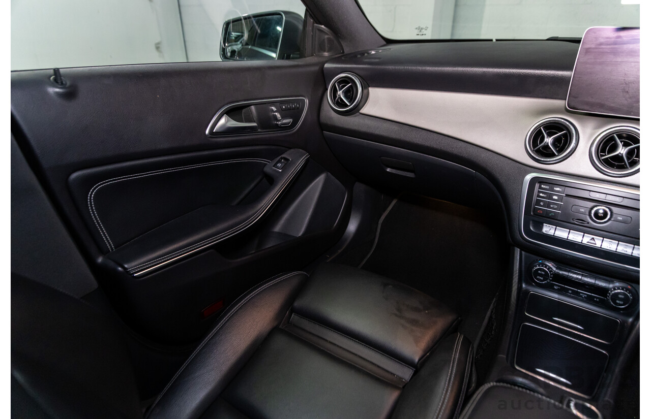 09/2018 Mercedes-Benz CLA 200 (FWD) 117 MY18.5 4d Coupe Mountain Grey Metallic Turbo 1.6L