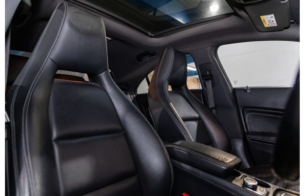 09/2018 Mercedes-Benz CLA 200 (FWD) 117 MY18.5 4d Coupe Mountain Grey Metallic Turbo 1.6L