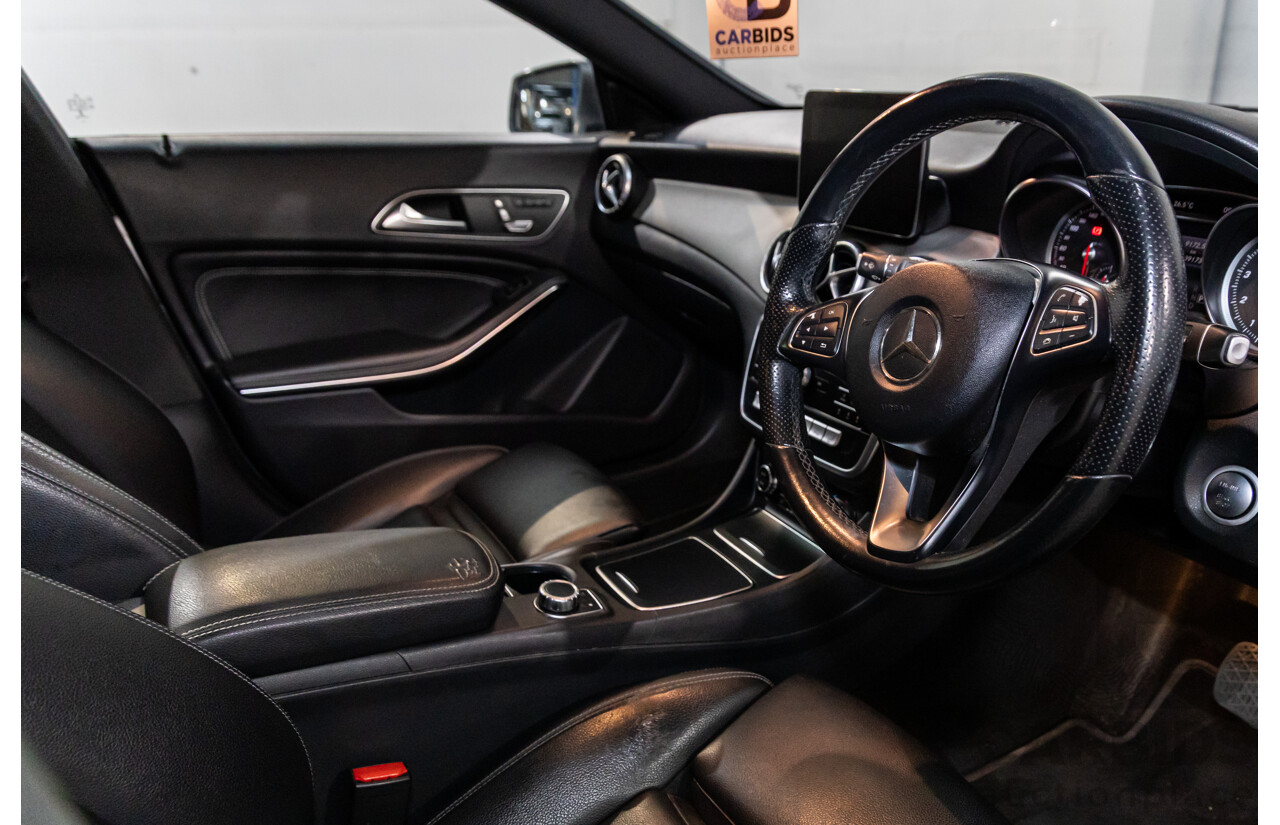 09/2018 Mercedes-Benz CLA 200 (FWD) 117 MY18.5 4d Coupe Mountain Grey Metallic Turbo 1.6L