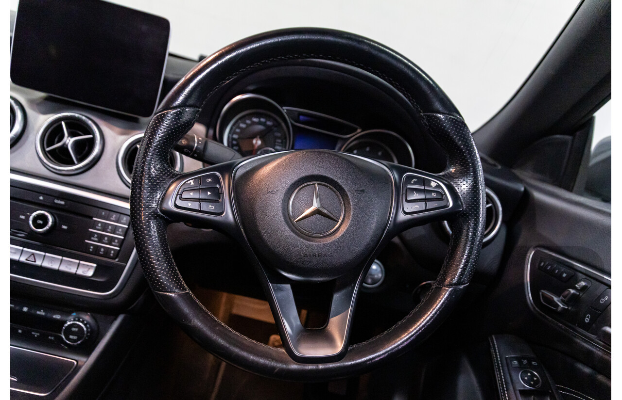 09/2018 Mercedes-Benz CLA 200 (FWD) 117 MY18.5 4d Coupe Mountain Grey Metallic Turbo 1.6L