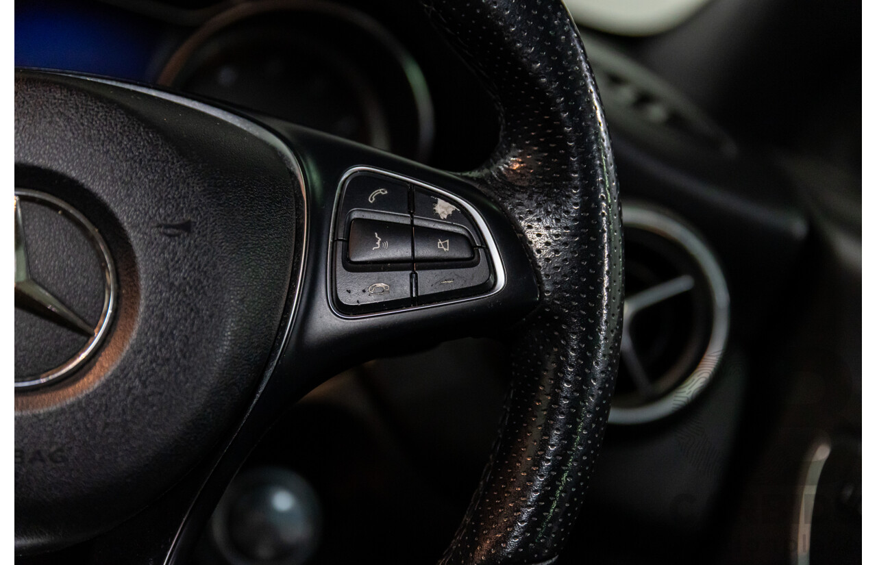 09/2018 Mercedes-Benz CLA 200 (FWD) 117 MY18.5 4d Coupe Mountain Grey Metallic Turbo 1.6L