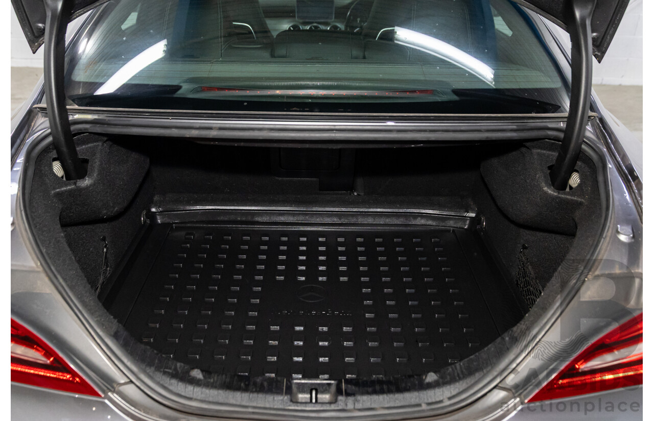 09/2018 Mercedes-Benz CLA 200 (FWD) 117 MY18.5 4d Coupe Mountain Grey Metallic Turbo 1.6L