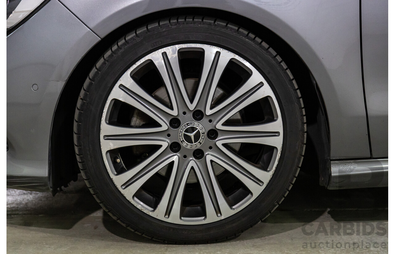 09/2018 Mercedes-Benz CLA 200 (FWD) 117 MY18.5 4d Coupe Mountain Grey Metallic Turbo 1.6L
