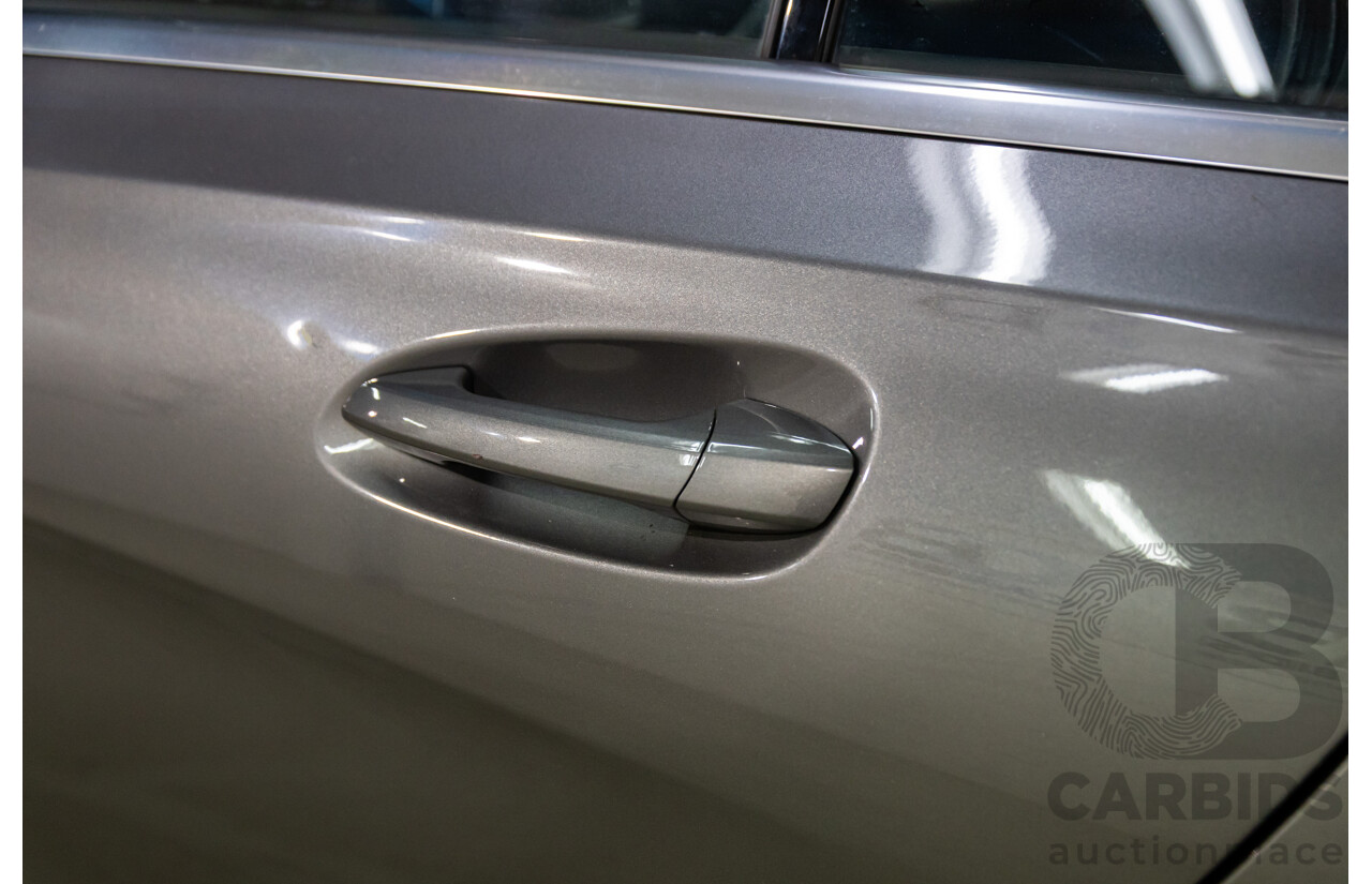 09/2018 Mercedes-Benz CLA 200 (FWD) 117 MY18.5 4d Coupe Mountain Grey Metallic Turbo 1.6L