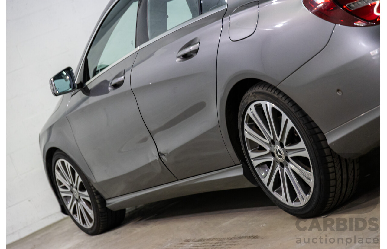 09/2018 Mercedes-Benz CLA 200 (FWD) 117 MY18.5 4d Coupe Mountain Grey Metallic Turbo 1.6L