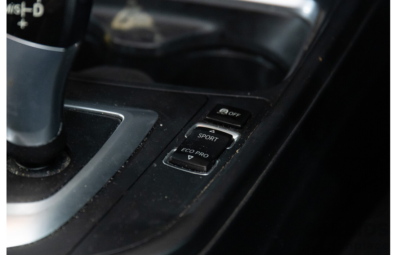 8/2014 BMW 316i F30 MY14 4d Sedan Glacier Silver Metallic Turbo 1.6L