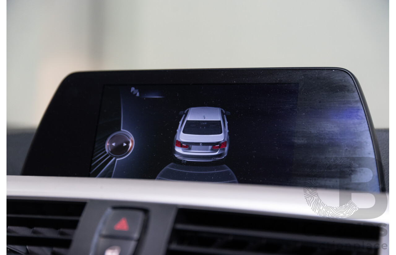 8/2014 BMW 316i F30 MY14 4d Sedan Glacier Silver Metallic Turbo 1.6L