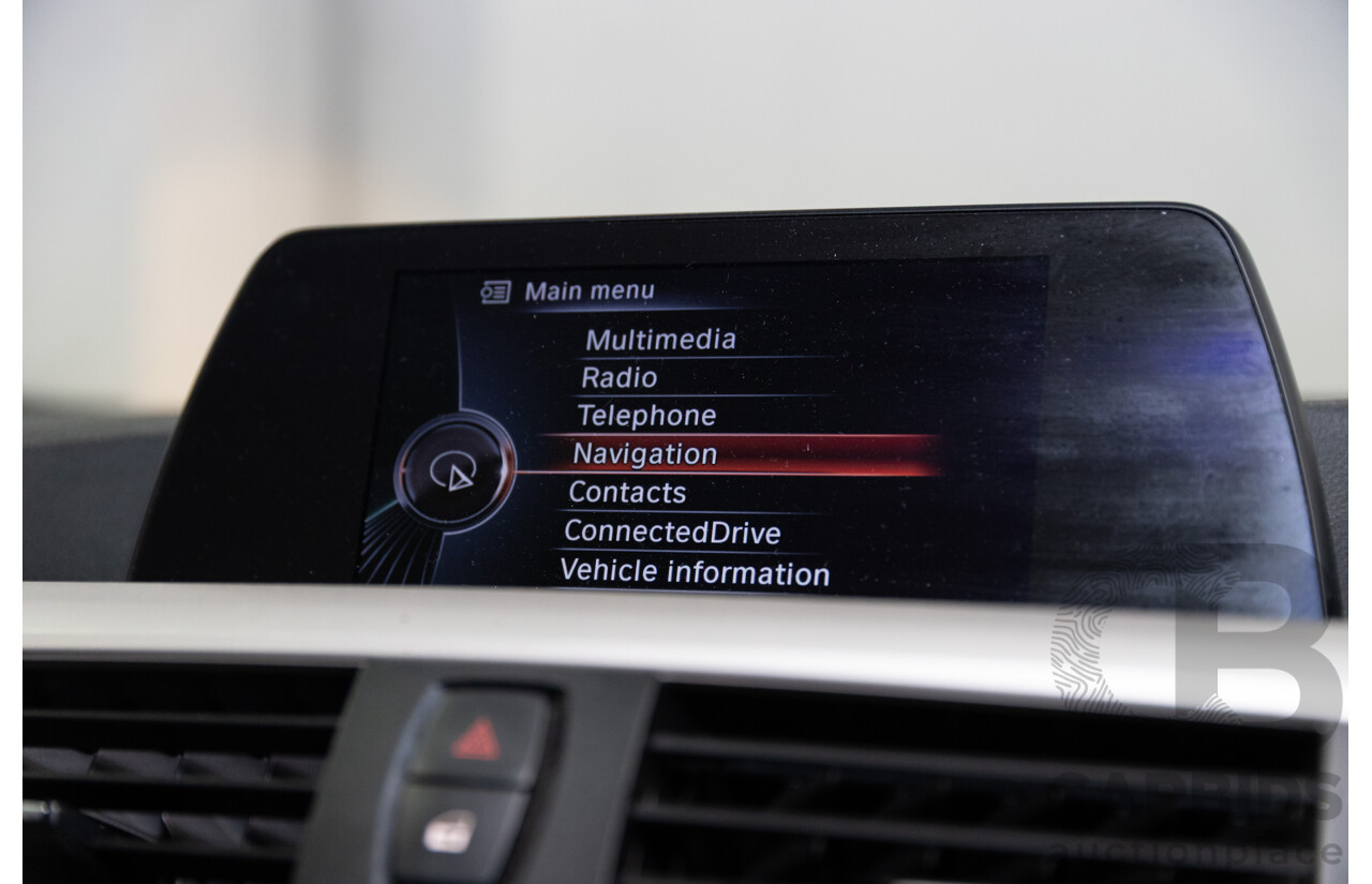 8/2014 BMW 316i F30 MY14 4d Sedan Glacier Silver Metallic Turbo 1.6L