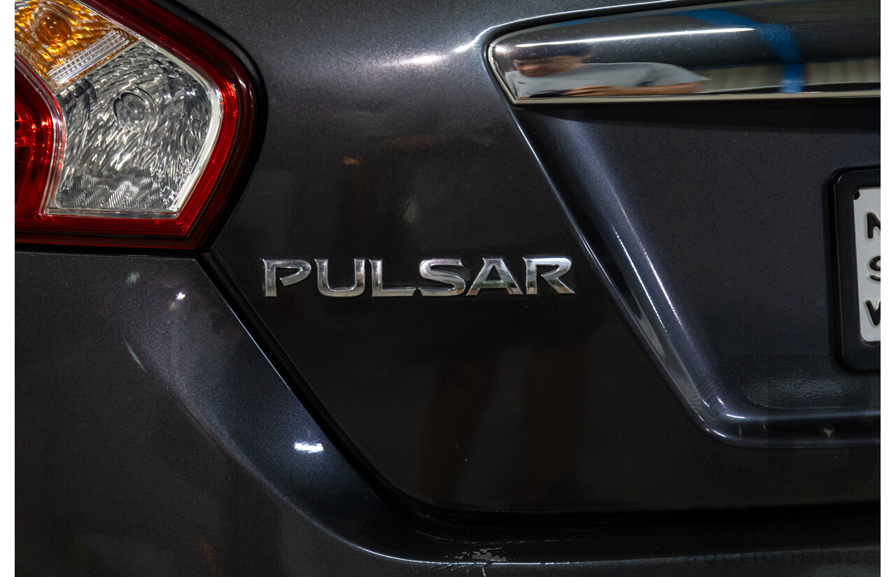 6/2014 Nissan Pulsar ST C12 5d Hatchback Storm Grey Metallic 1.8L