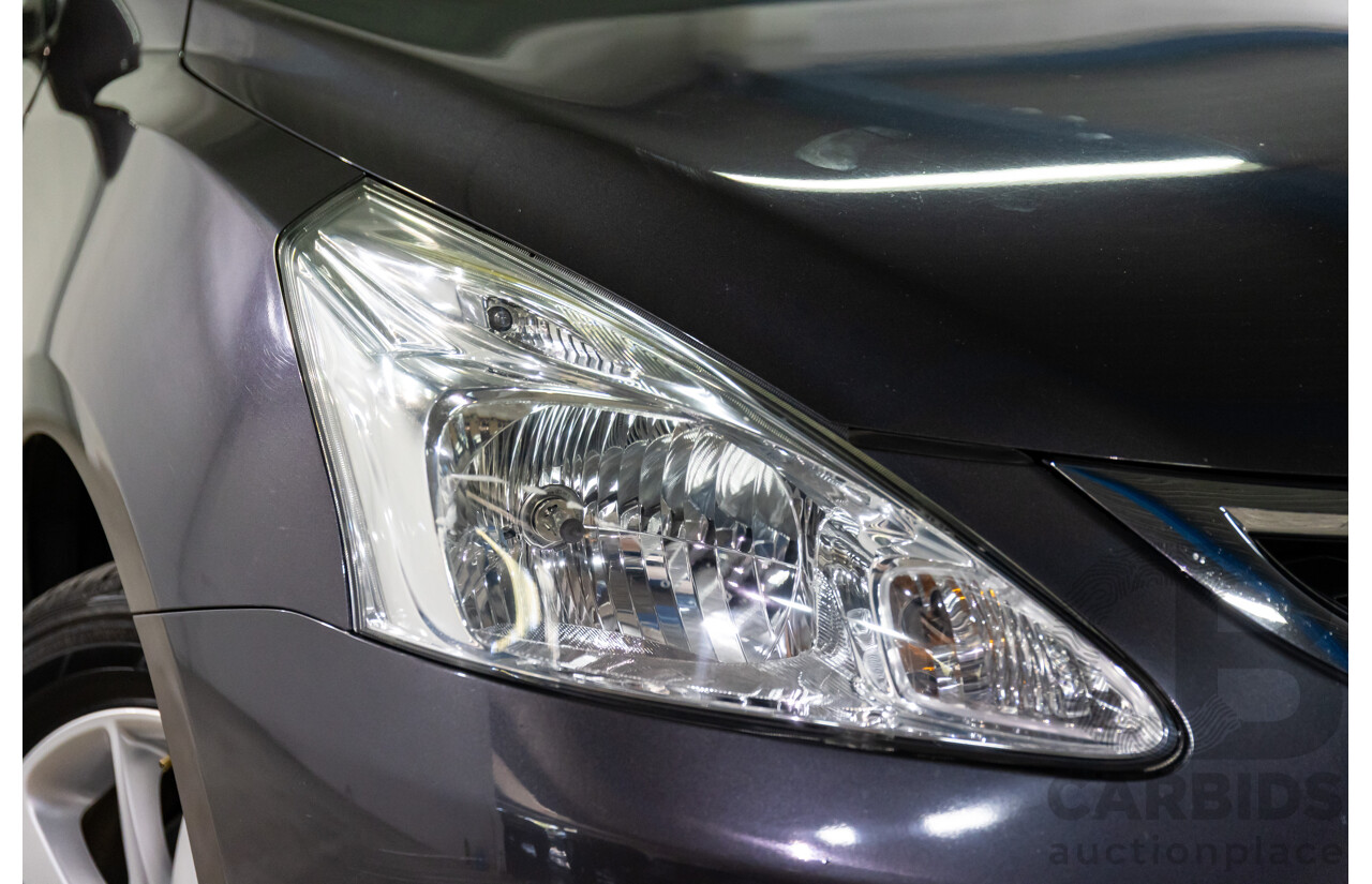 6/2014 Nissan Pulsar ST C12 5d Hatchback Storm Grey Metallic 1.8L