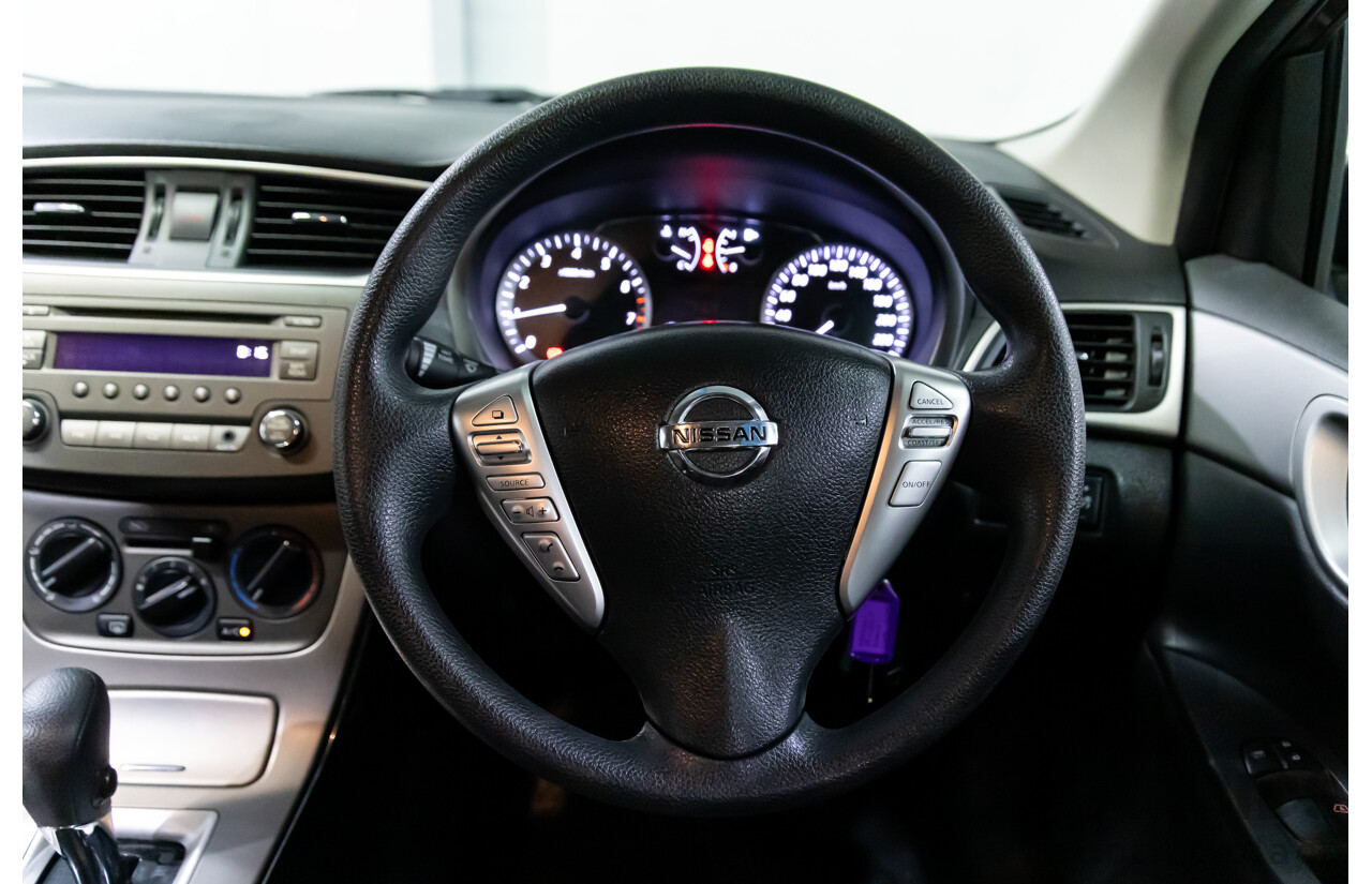 6/2014 Nissan Pulsar ST C12 5d Hatchback Storm Grey Metallic 1.8L