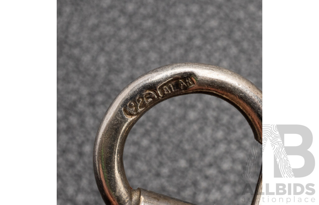 925 Sterling Silver Heavy Link Bracelets - Made in Italy - Lot of 4 - 82.09gms