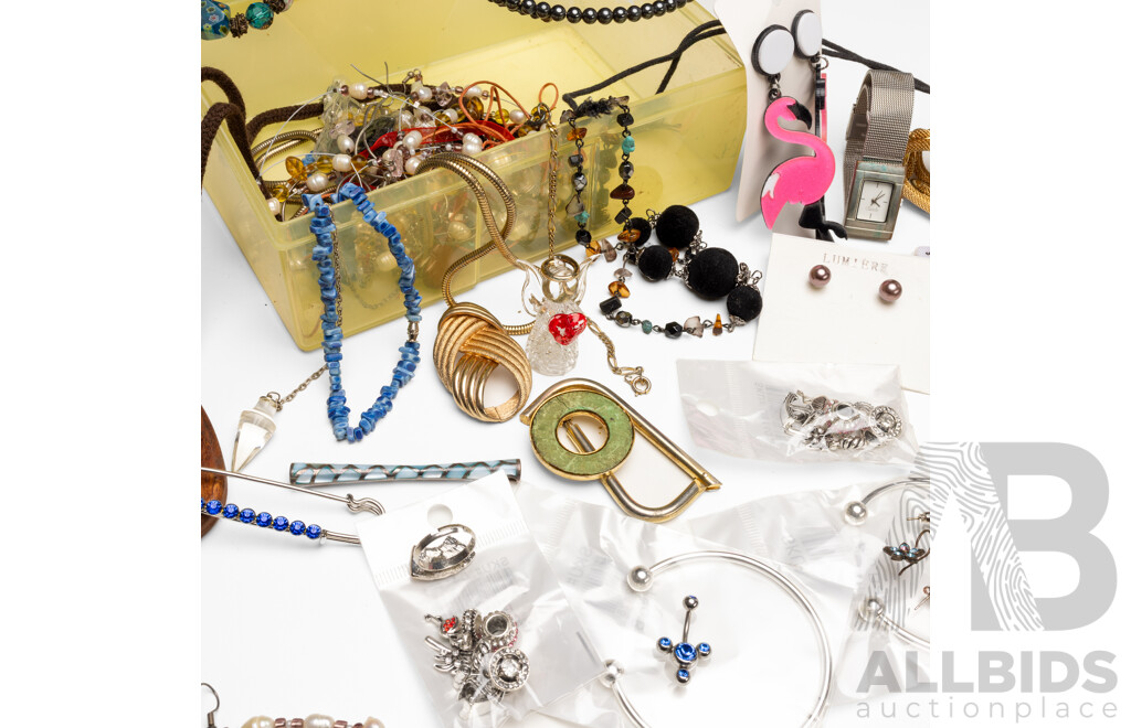 Collection of Costume Jewellery in Box