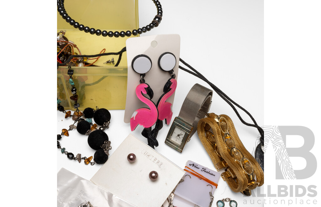 Collection of Costume Jewellery in Box