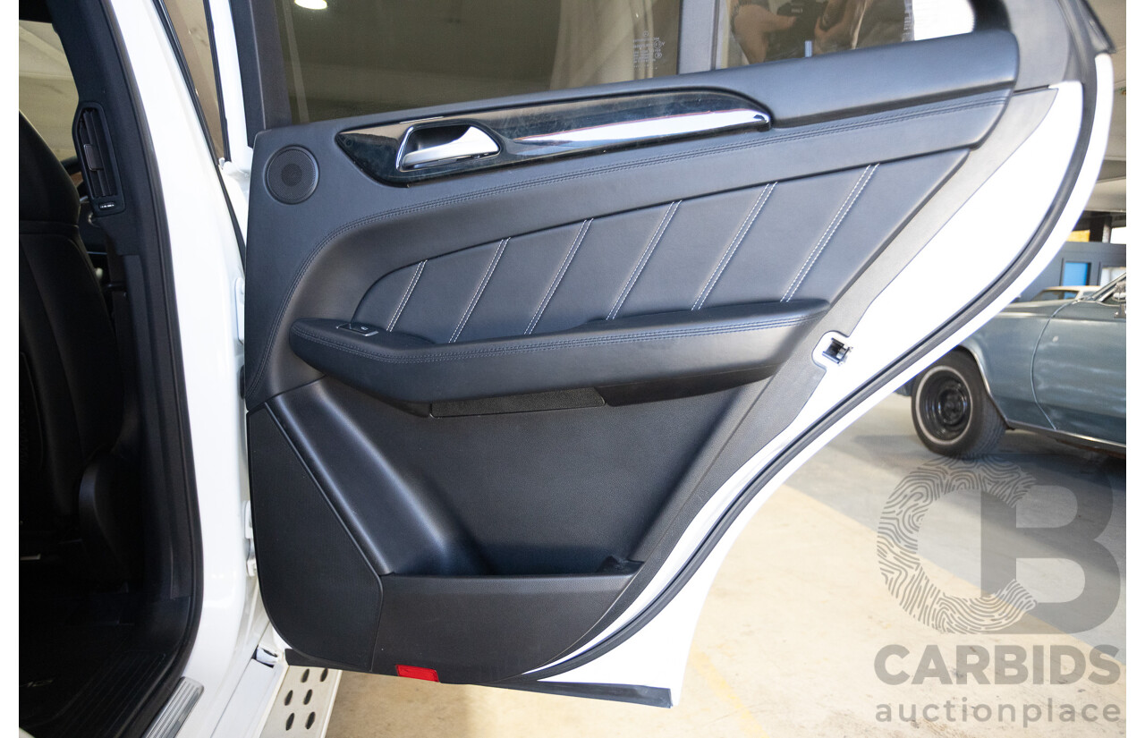 9/2012 Mercedes-Benz ML63 AMG (AWD) 166 4D Wagon Diamond White Twin Turbo V8 5.5L