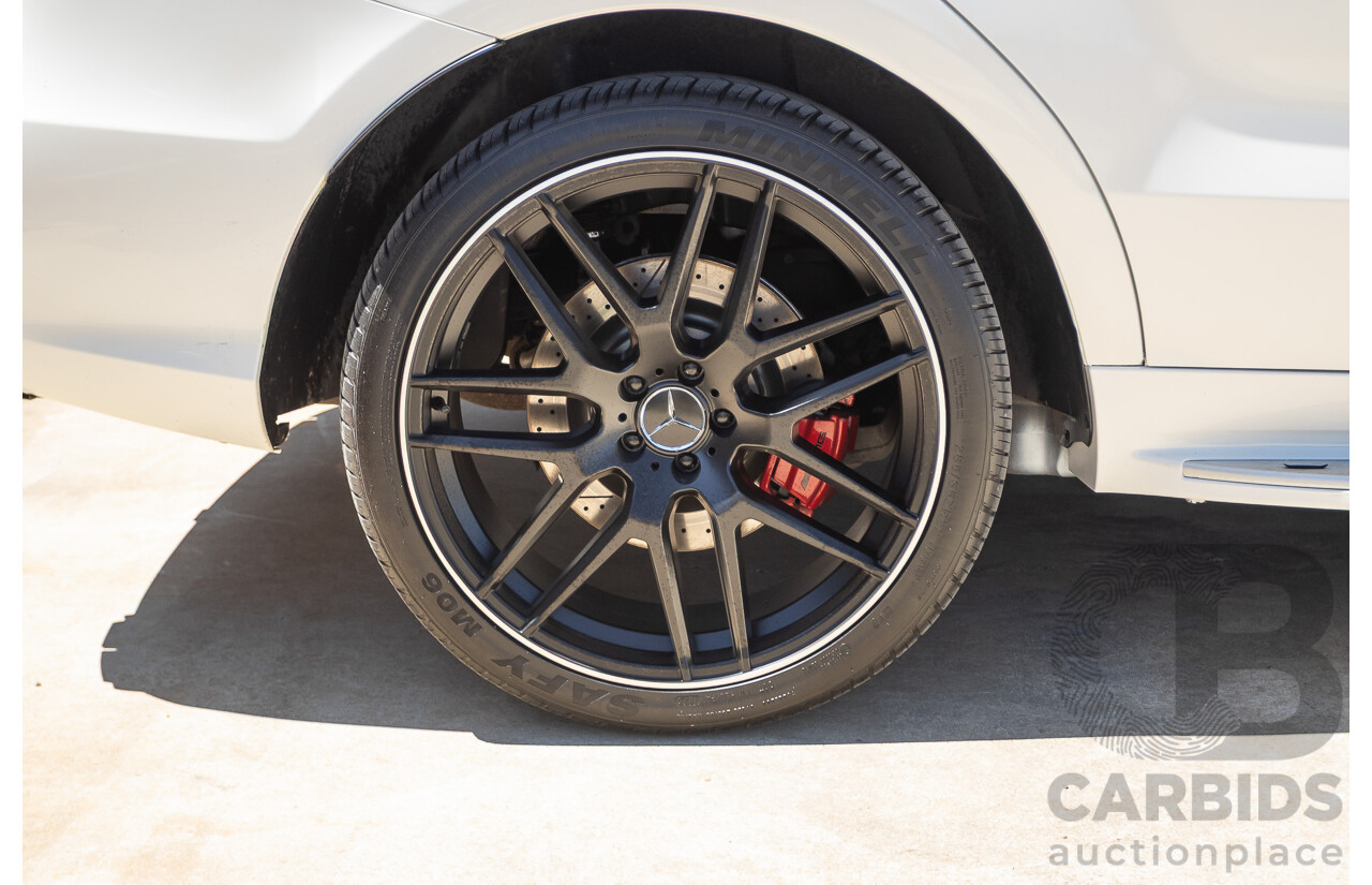 9/2012 Mercedes-Benz ML63 AMG (AWD) 166 4D Wagon Diamond White Twin Turbo V8 5.5L