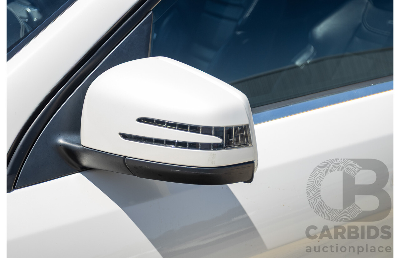 9/2012 Mercedes-Benz ML63 AMG (AWD) 166 4D Wagon Diamond White Twin Turbo V8 5.5L