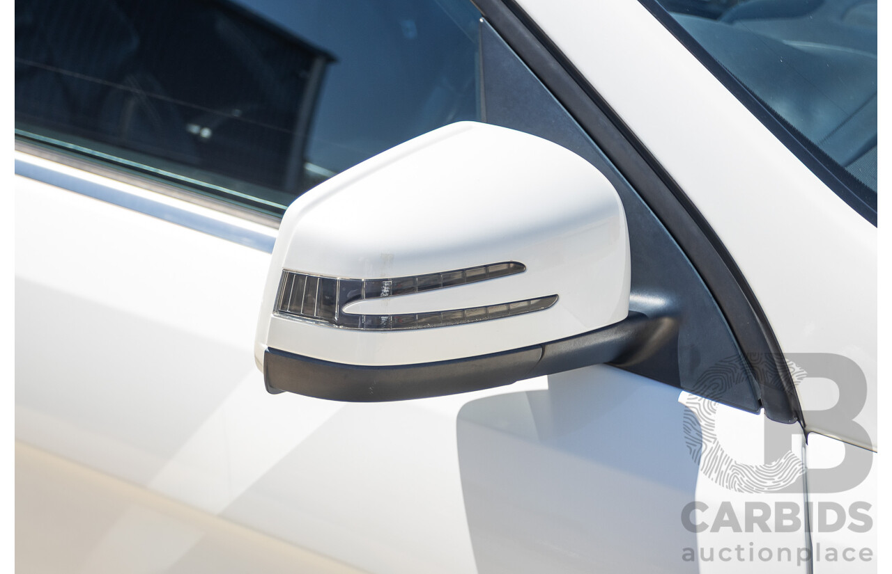 9/2012 Mercedes-Benz ML63 AMG (AWD) 166 4D Wagon Diamond White Twin Turbo V8 5.5L