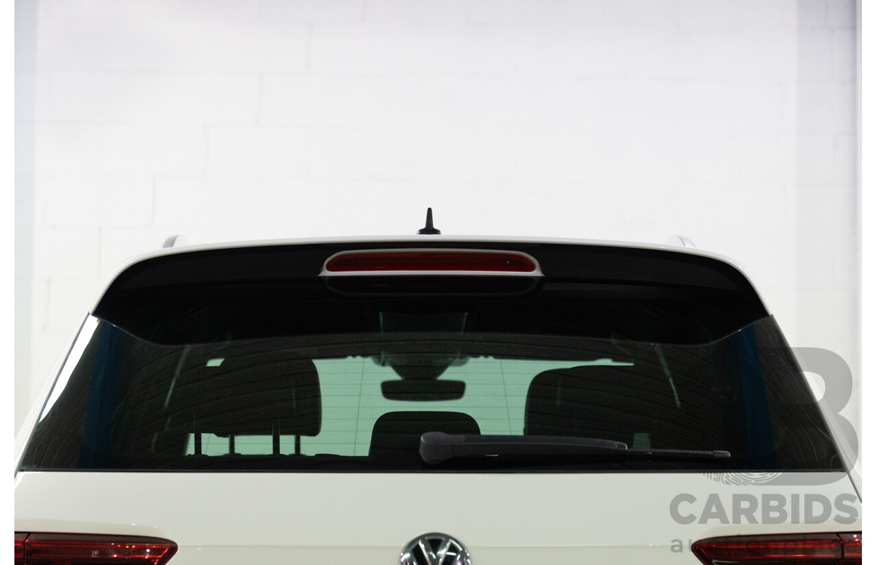07/2017 Volkswagen Tiguan 140TDI Highline R-Line Package (AWD) 5NA MY18 4d Wagon Pure White Turbo Diesel 2.0L