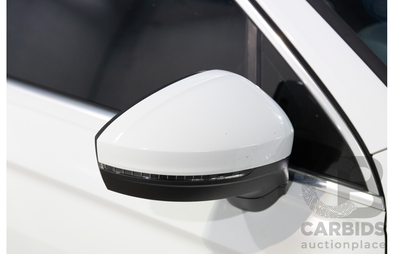 07/2017 Volkswagen Tiguan 140TDI Highline R-Line Package (AWD) 5NA MY18 4d Wagon Pure White Turbo Diesel 2.0L