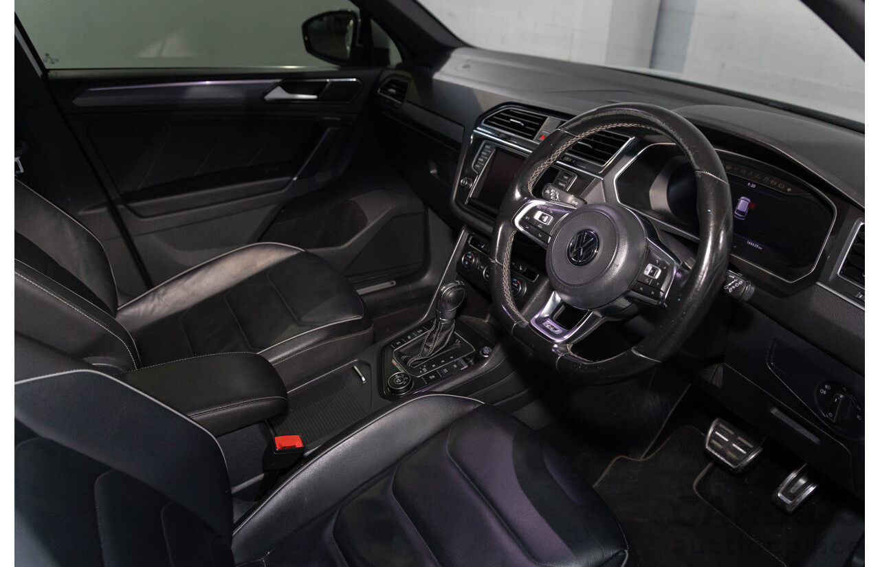 07/2017 Volkswagen Tiguan 140TDI Highline R-Line Package (AWD) 5NA MY18 4d Wagon Pure White Turbo Diesel 2.0L