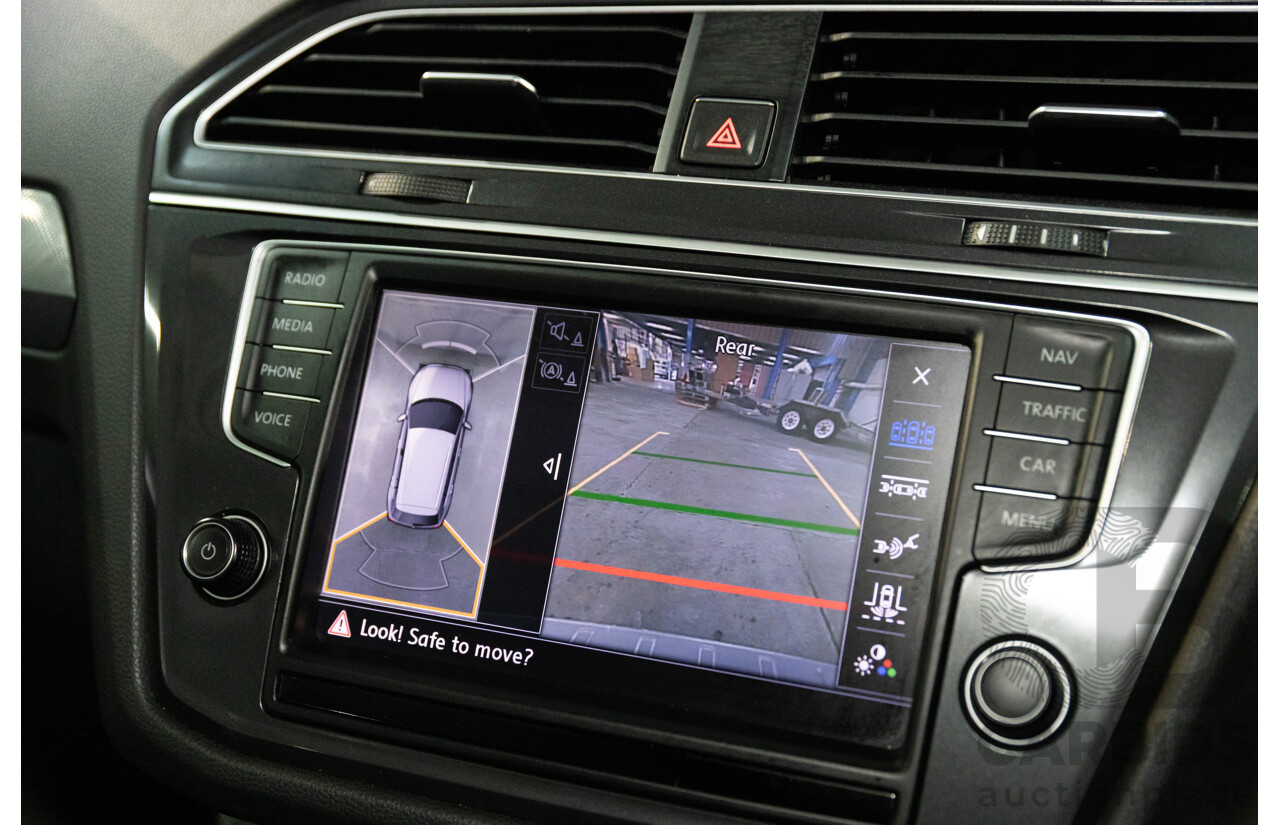 07/2017 Volkswagen Tiguan 140TDI Highline R-Line Package (AWD) 5NA MY18 4d Wagon Pure White Turbo Diesel 2.0L