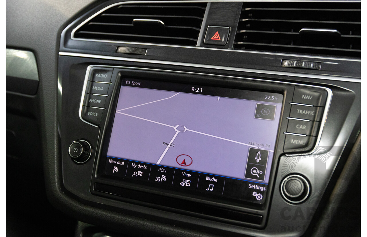 07/2017 Volkswagen Tiguan 140TDI Highline R-Line Package (AWD) 5NA MY18 4d Wagon Pure White Turbo Diesel 2.0L