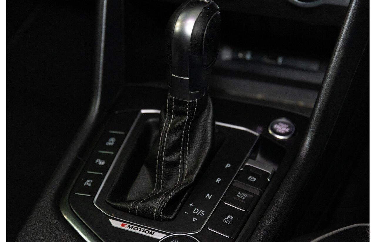 07/2017 Volkswagen Tiguan 140TDI Highline R-Line Package (AWD) 5NA MY18 4d Wagon Pure White Turbo Diesel 2.0L