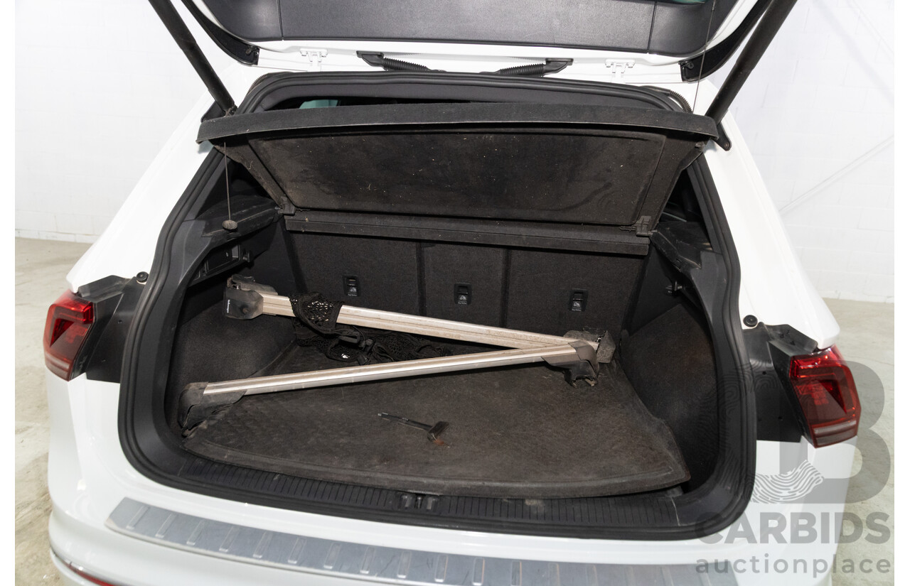 07/2017 Volkswagen Tiguan 140TDI Highline R-Line Package (AWD) 5NA MY18 4d Wagon Pure White Turbo Diesel 2.0L