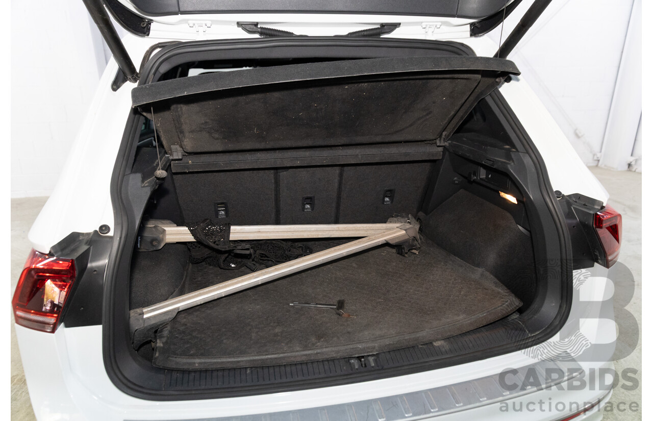 07/2017 Volkswagen Tiguan 140TDI Highline R-Line Package (AWD) 5NA MY18 4d Wagon Pure White Turbo Diesel 2.0L