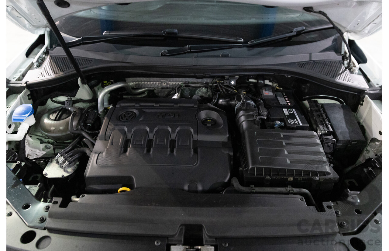 07/2017 Volkswagen Tiguan 140TDI Highline R-Line Package (AWD) 5NA MY18 4d Wagon Pure White Turbo Diesel 2.0L