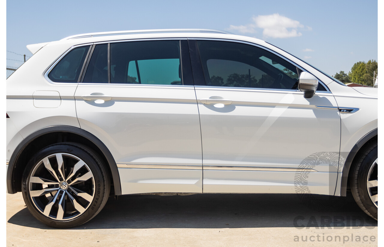 7/2017 Volkswagen Tiguan 140TDI Highline R-Line Package (AWD) 5NA MY18 4d Wagon Pure White Turbo Diesel 2.0L