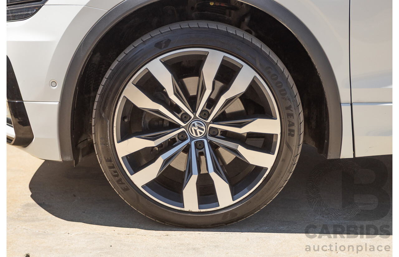 7/2017 Volkswagen Tiguan 140TDI Highline R-Line Package (AWD) 5NA MY18 4d Wagon Pure White Turbo Diesel 2.0L