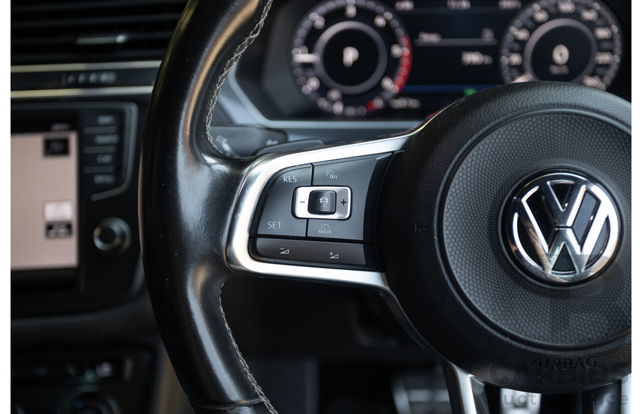 7/2017 Volkswagen Tiguan 140TDI Highline R-Line Package (AWD) 5NA MY18 4d Wagon Pure White Turbo Diesel 2.0L