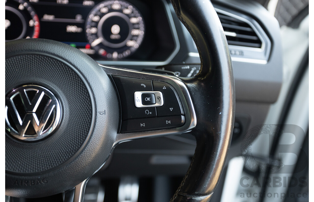 7/2017 Volkswagen Tiguan 140TDI Highline R-Line Package (AWD) 5NA MY18 4d Wagon Pure White Turbo Diesel 2.0L