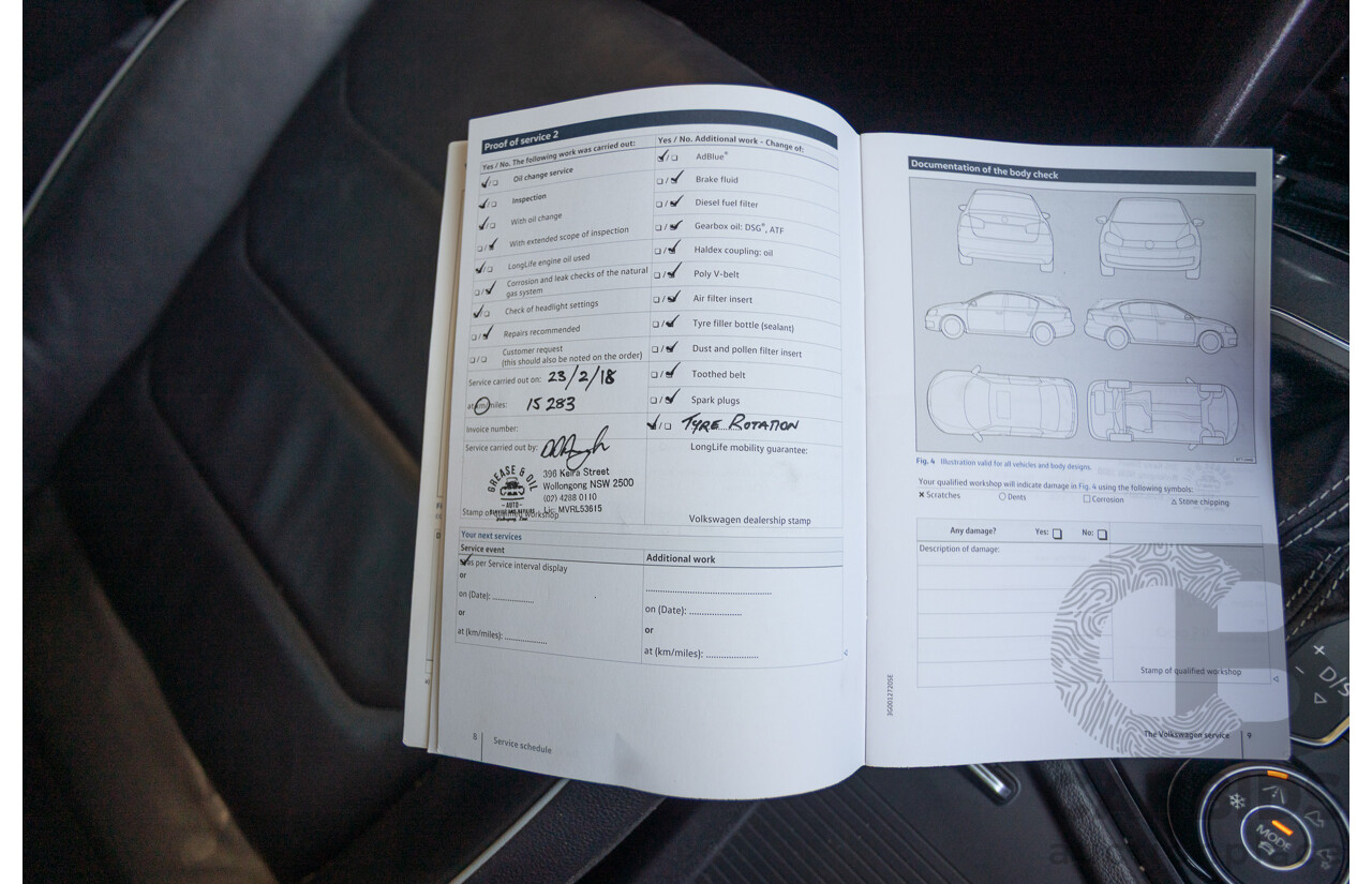 7/2017 Volkswagen Tiguan 140TDI Highline R-Line Package (AWD) 5NA MY18 4d Wagon Pure White Turbo Diesel 2.0L