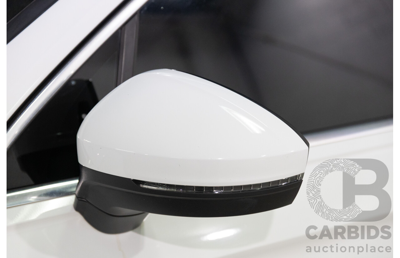 07/2017 Volkswagen Tiguan 140TDI Highline R-Line Package (AWD) 5NA MY18 4d Wagon Pure White Turbo Diesel 2.0L