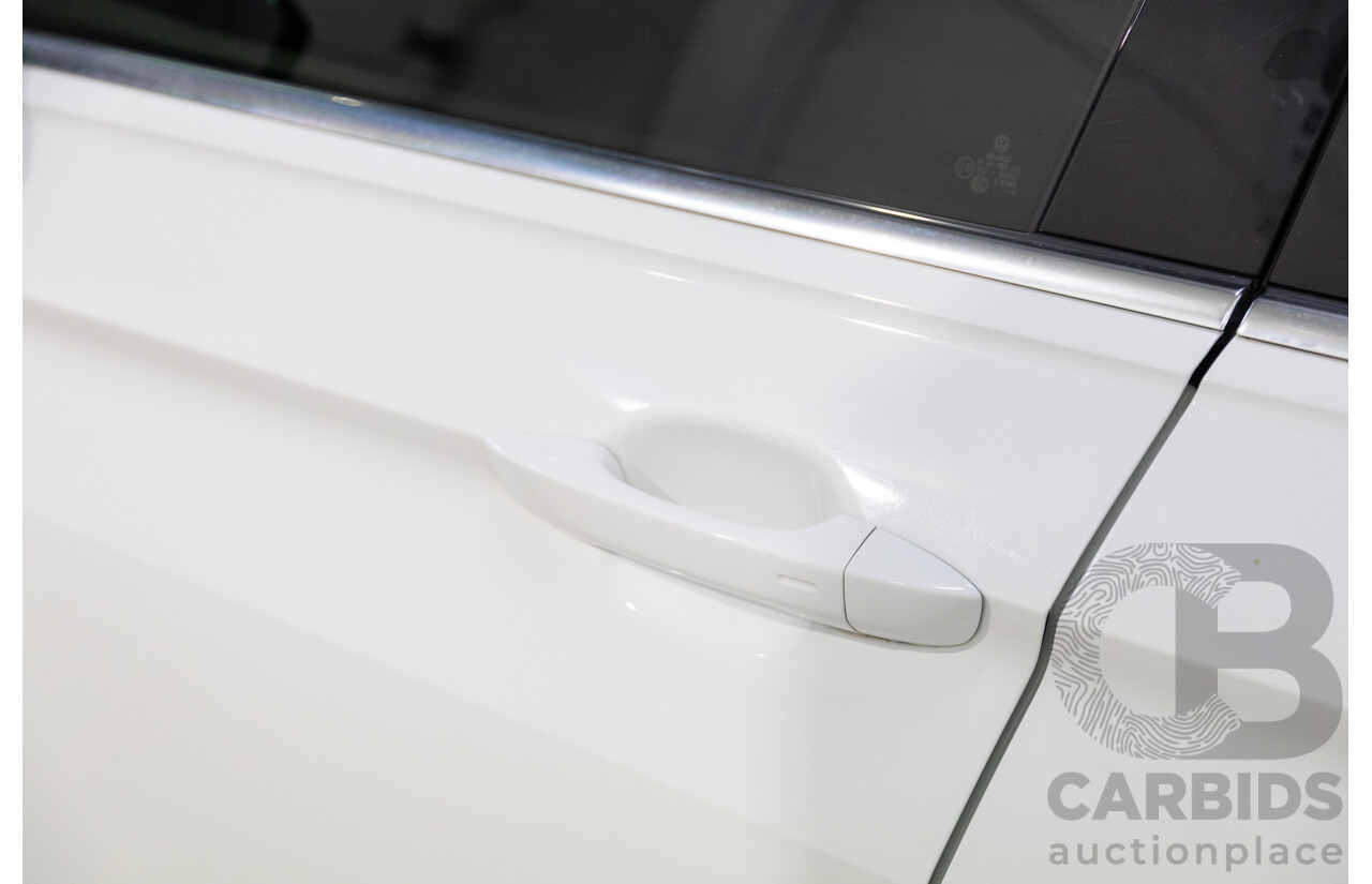 07/2017 Volkswagen Tiguan 140TDI Highline R-Line Package (AWD) 5NA MY18 4d Wagon Pure White Turbo Diesel 2.0L