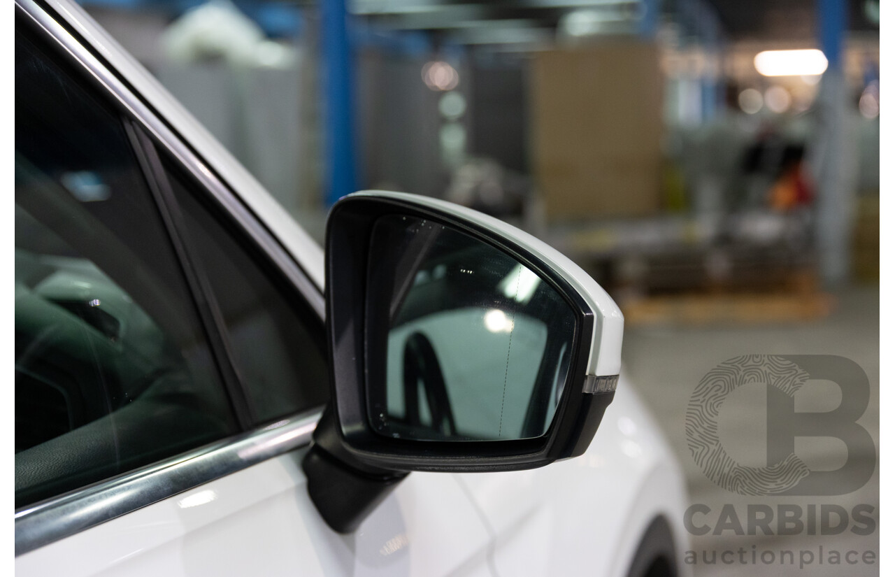 08/2017 Volkswagen Tiguan 132TSI Comfortline (AWD) 5NA MY18 4d Wagon Pure White Turbo 2.0L