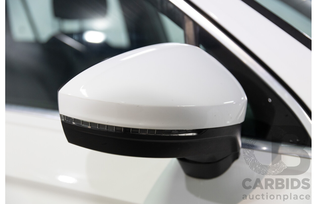 08/2017 Volkswagen Tiguan 132TSI Comfortline (AWD) 5NA MY18 4d Wagon Pure White Turbo 2.0L