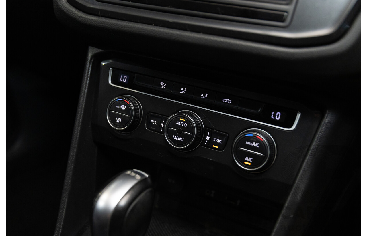 08/2017 Volkswagen Tiguan 132TSI Comfortline (AWD) 5NA MY18 4d Wagon Pure White Turbo 2.0L