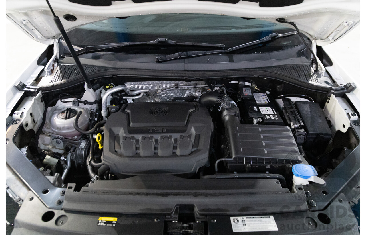 08/2017 Volkswagen Tiguan 132TSI Comfortline (AWD) 5NA MY18 4d Wagon Pure White Turbo 2.0L