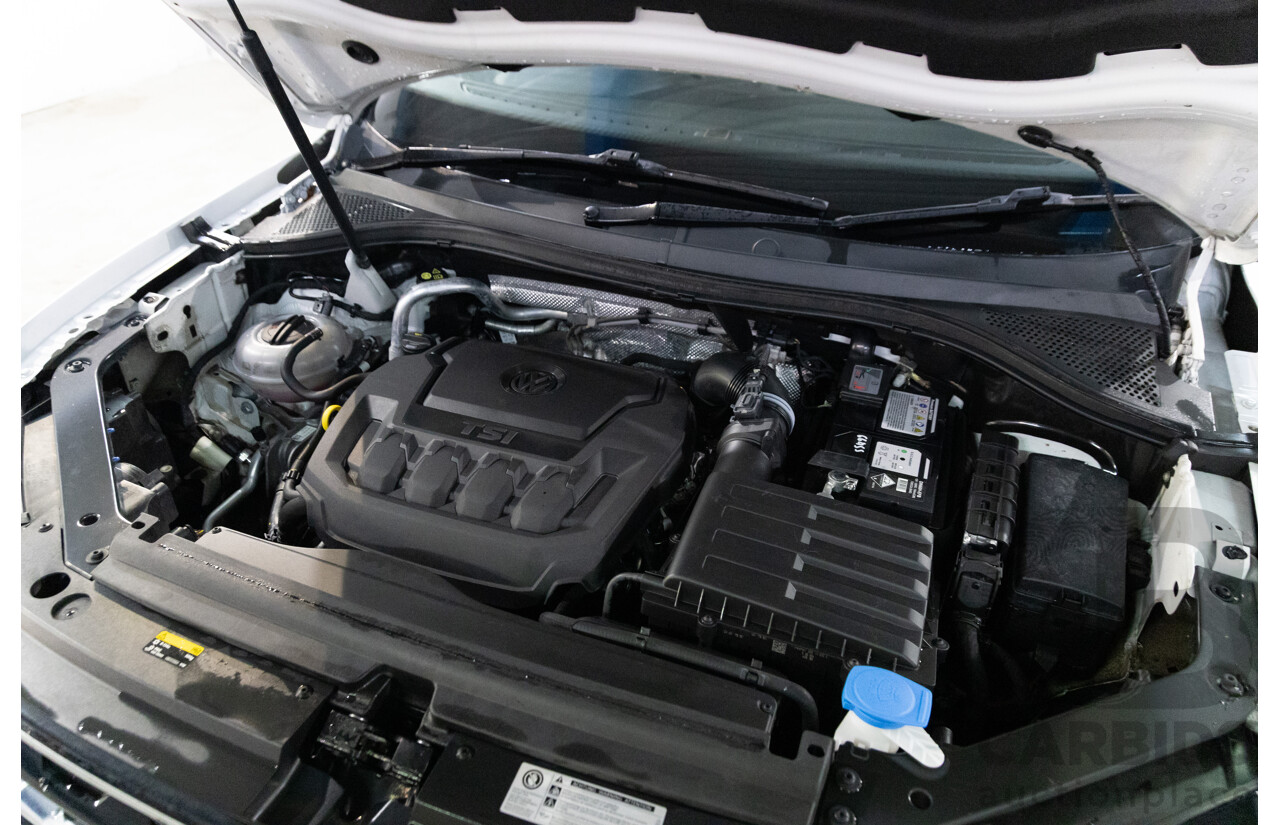 08/2017 Volkswagen Tiguan 132TSI Comfortline (AWD) 5NA MY18 4d Wagon Pure White Turbo 2.0L