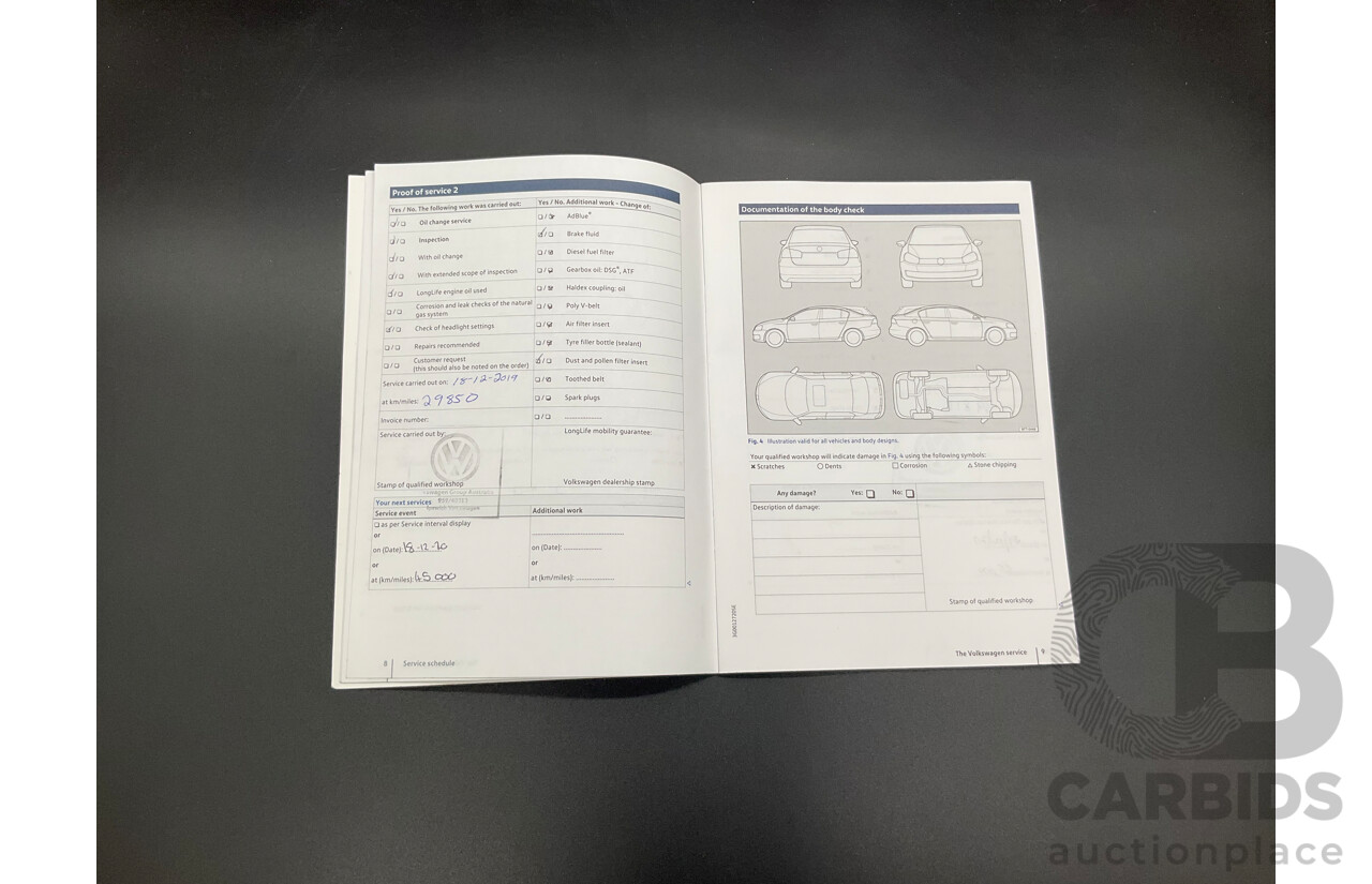 08/2017 Volkswagen Tiguan 132TSI Comfortline (AWD) 5NA MY18 4d Wagon Pure White Turbo 2.0L