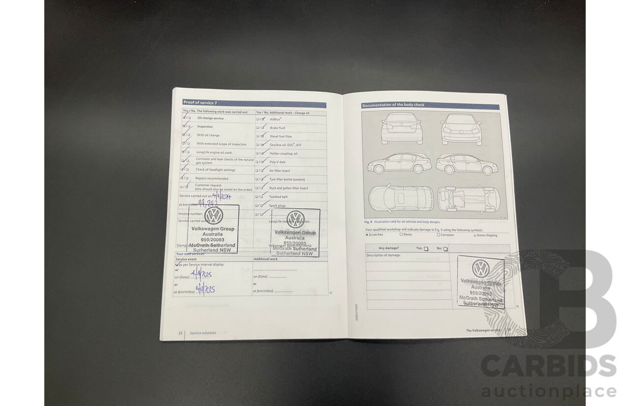 08/2017 Volkswagen Tiguan 132TSI Comfortline (AWD) 5NA MY18 4d Wagon Pure White Turbo 2.0L