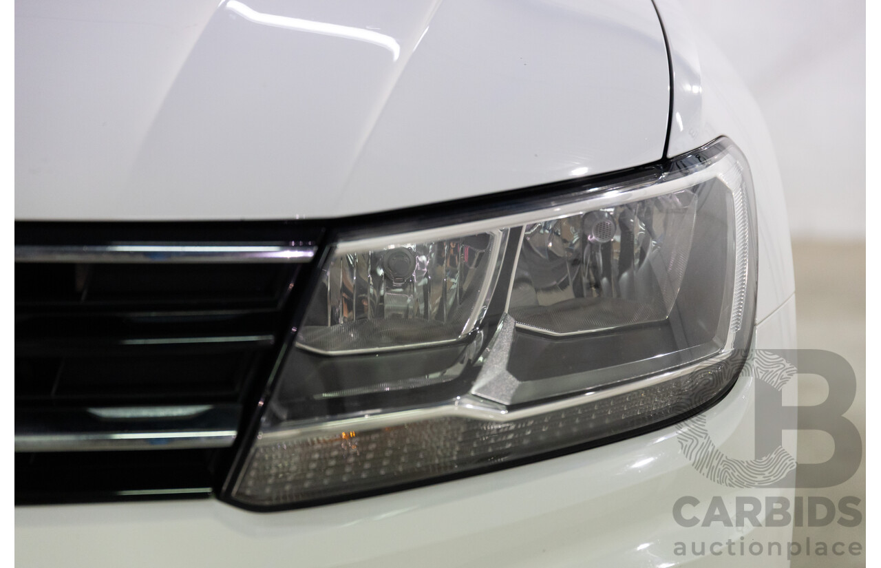 08/2017 Volkswagen Tiguan 132TSI Comfortline (AWD) 5NA MY18 4d Wagon Pure White Turbo 2.0L