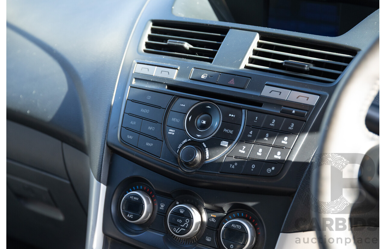 5/2012 Mazda Bt50 XTR (4x4)  Freestyle Utility Aurora Blue Metallic Turbo Diesel 3.2L